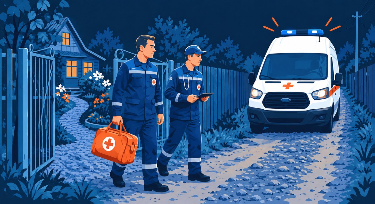 Почему скорая на дачу это не всегда реально